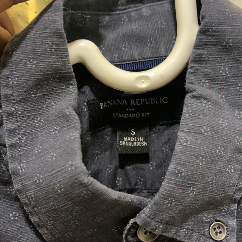 Grey. Banana republic button down